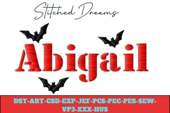 Abigail Halloween Embroidery Review