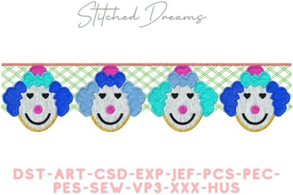 Clown Border Embroidery Review