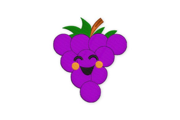 Cute Grapes Embroidery Review