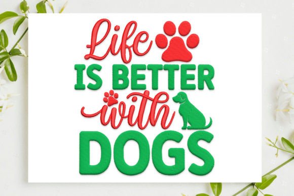 Dog Quote Embroidery Review