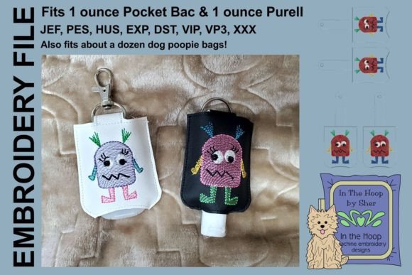 Girl Monster Hand Sanitizer Holder Review