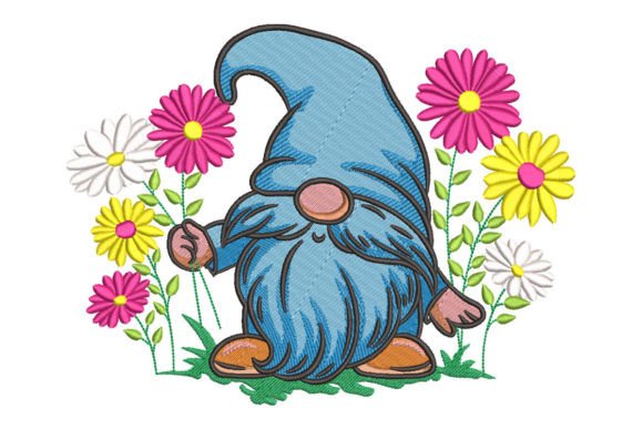 Gnome in Flowers Embroidery Review