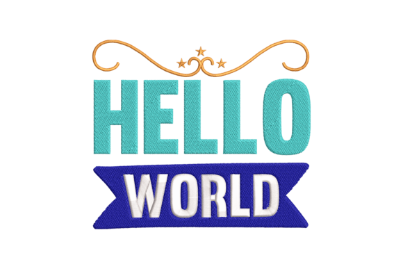 Hello Word Embroidery Design Review