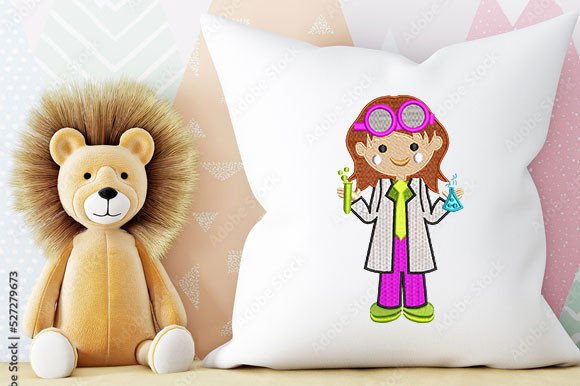 Laboratory Nurse Embroidery Review