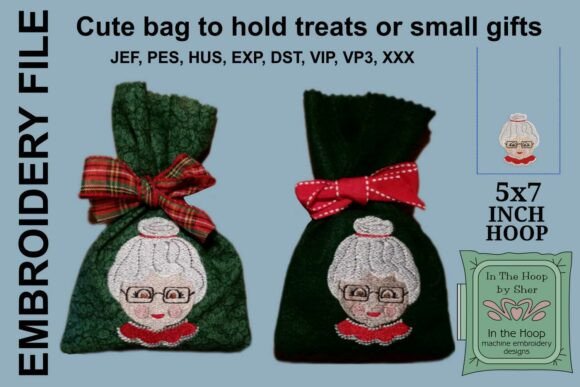 Mrs Santa Treat Bag Design Review