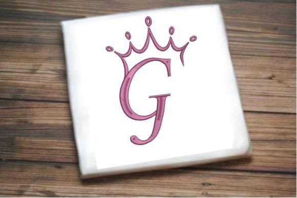 Regal Crown Alphabet Letter G Review for Embroidery Sellers