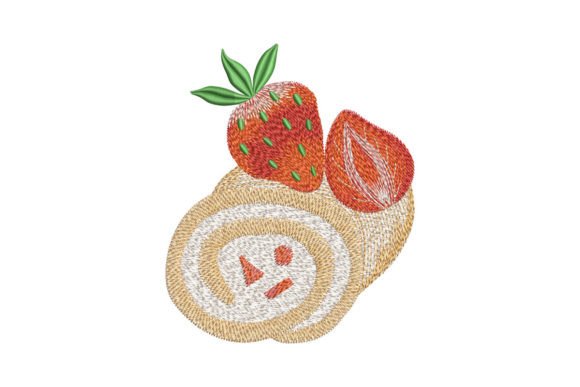 Strawberry Roll Embroidery Review