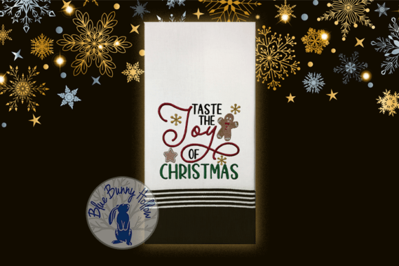 Taste the Joy of Christmas Embroidery Review